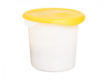Recipiente Redondo Para Alimentos Con Tapa 3.8 Litros Rubbermaid FG572100WHT